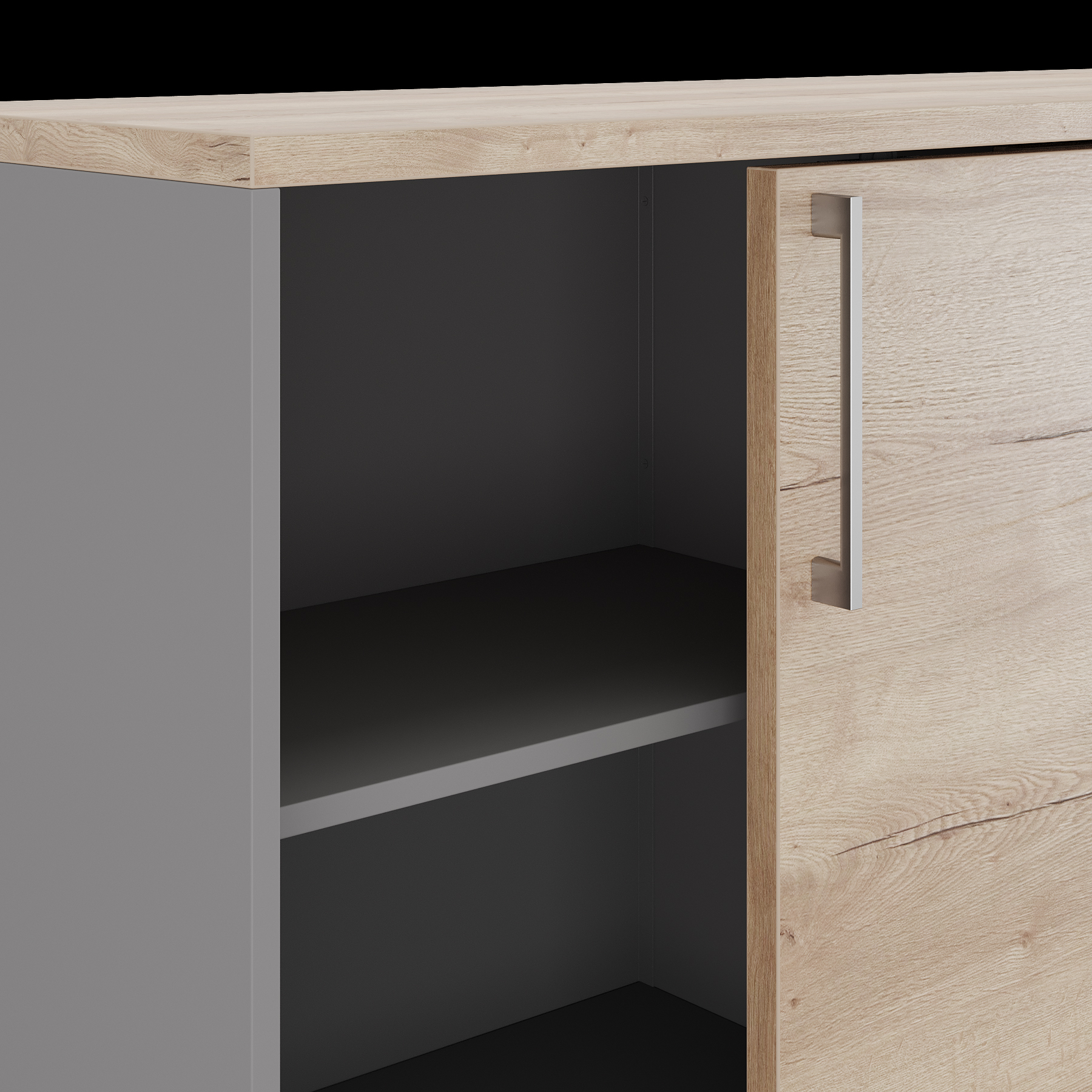 Шкаф-купе Kobor HK/3-120/40/M aluminum/natural Шкаф-купе Kobor HK/3-120/40/M aluminum/natural