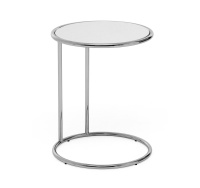 CAPELLA кофейный стол БЕЛЫЙ/ХРОМ CAPELLA кофейный стол БЕЛЫЙ/ХРОМ