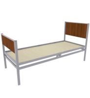 Кровать армейская, тип Ф, 1980х840х855/1015мм орех ноче экко