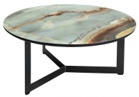 Журнальный стол Роб D-700 голубой мрамор Журнальный стол Роб D-700 голубой мрамор