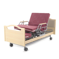 Кровать электрическая Med-Mos DB-2B с поворотным креслом в правую сторону (светлое дерево) Кровать электрическая Med-Mos DB-2B с поворотным креслом в правую сторону (светлое дерево)