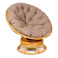 Кресло-качалка PAPASAN/ПАПАСАН w 23/01 B /с подушкой/ 115х78х104 см, Honey (мед), экошерсть Коричневый, 1811-5 Кресло-качалка PAPASAN/ПАПАСАН w 23/01 B /с подушкой/ 115х78х104 см, Honey (мед), экошерсть Коричневый, 1811-5