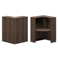 Стойка угловая правая А-556 Лагос 900x900x1220 Ресепшн