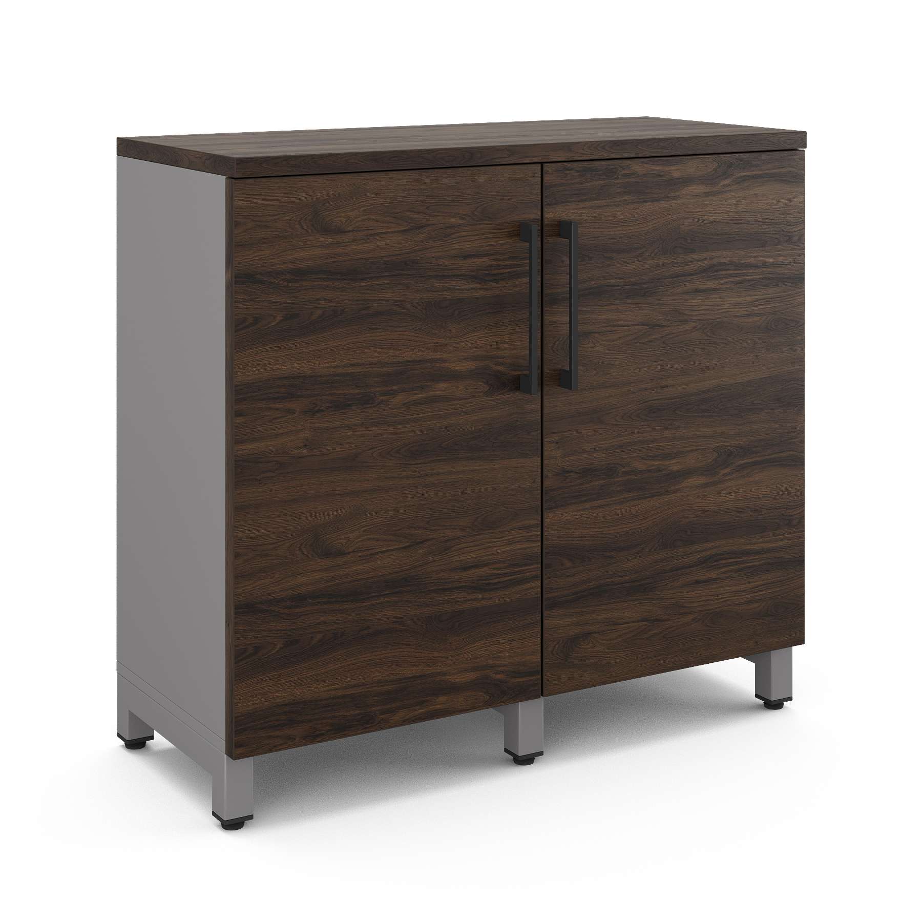 Шкаф распашной Kobor HR/2-90/60/M aluminum/charlston Шкаф распашной Kobor HR/2-90/60/M aluminum/charlston