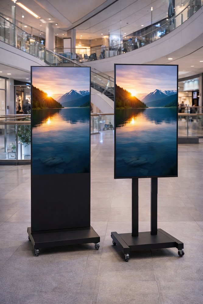 Мобильный видеопилон и ТВ