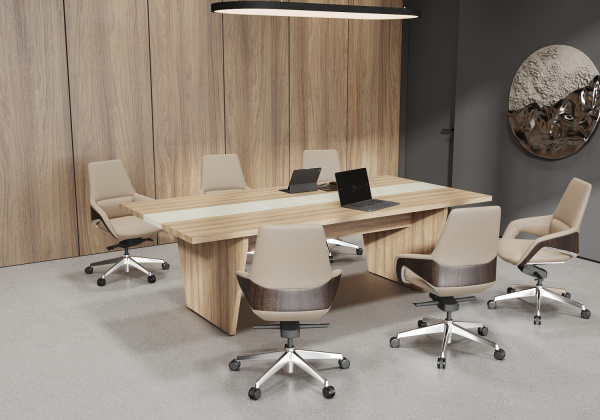 Кабинет руководителя Corner Гикори Песочный Кабинет руководителя Corner Гикори Песочный