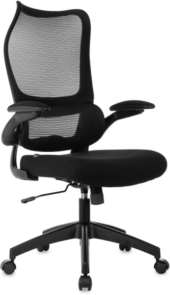 Кресло руководителя Бюрократ Sigma 1 черный сетка/ткань крестов. пластик Кресло руководителя Бюрократ Sigma 1 черный сетка/ткань крестов. пластик