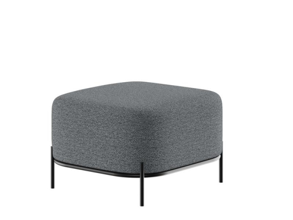 Jive Диван одноместный без спинки JVE-3 Ness 012/Металл Черный 670*720*480