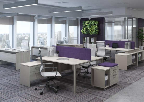 Мебель для персонала Solution Акация Морава Мебель для персонала Solution Акация Морава