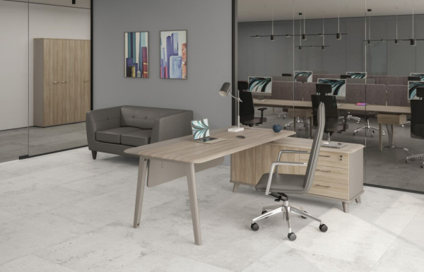 Кабинет руководителя Time Metal Мокко Кабинет руководителя Time Metal Мокко