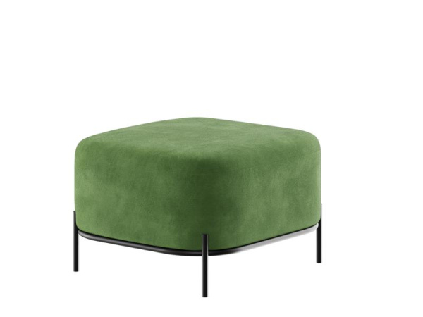 Jive Диван одноместный без спинки JVE-3 Teddy 917/Металл Черный 670*720*480