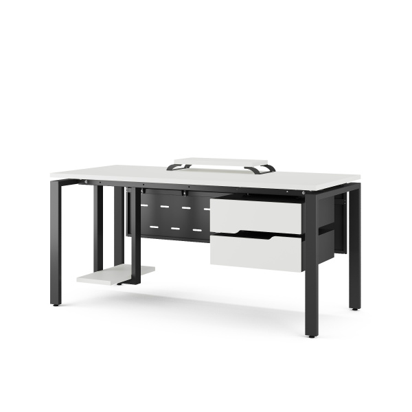 Стол офисный Kobor P-140/70 black/premium Стол офисный Kobor P-140/70 black/premium