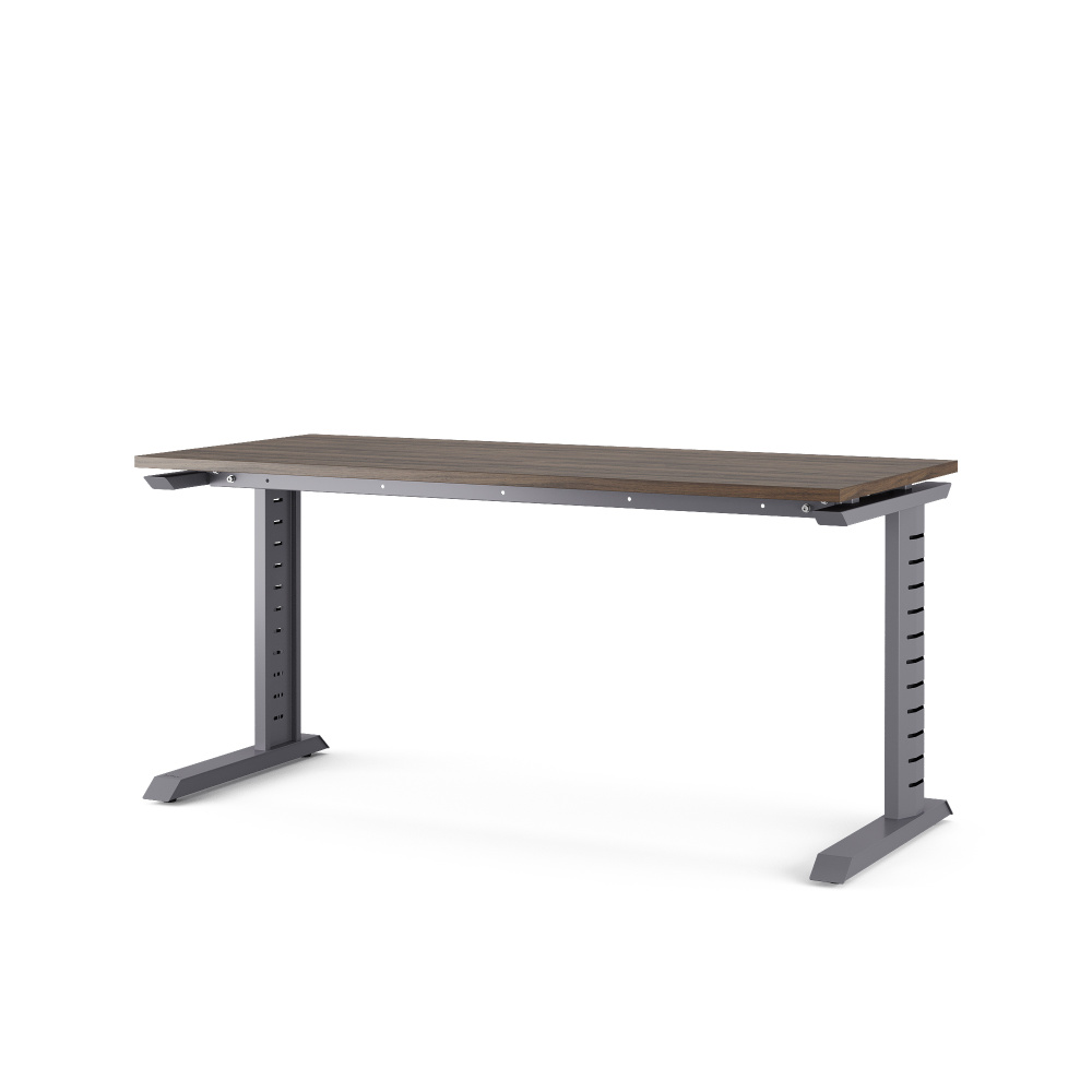 Стол офисный Kobor L2-180/60 graphite/charlston
