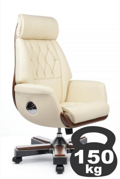 Кресло руководителя Byron YS1505A Кремовый