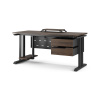 Стол офисный Kobor T-100/60 black/charlston