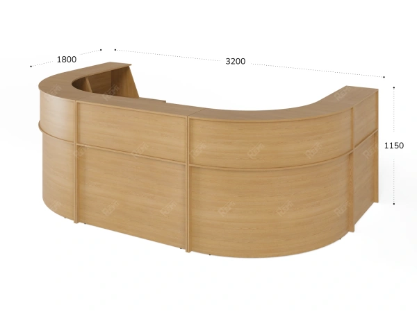 UNITY РРП6-18-32-BUK Симметричный ресепшн 3200х1800х1150