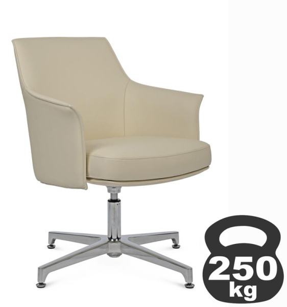 Офисное кресло Rosso-ST C1918 Кремово-белый