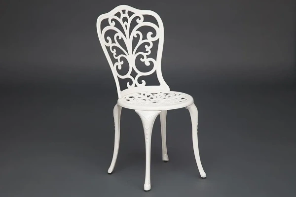 Стул Secret De Maison Mozart алюминиевый сплав, 53х41х89см, butter white