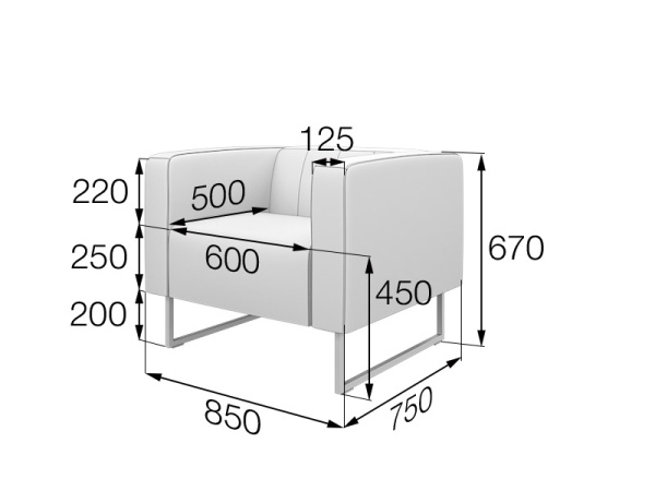 MVK17565 Кресло 60 КС1-60 Romeo white MVK17565 Кресло 60 КС1-60 Romeo white