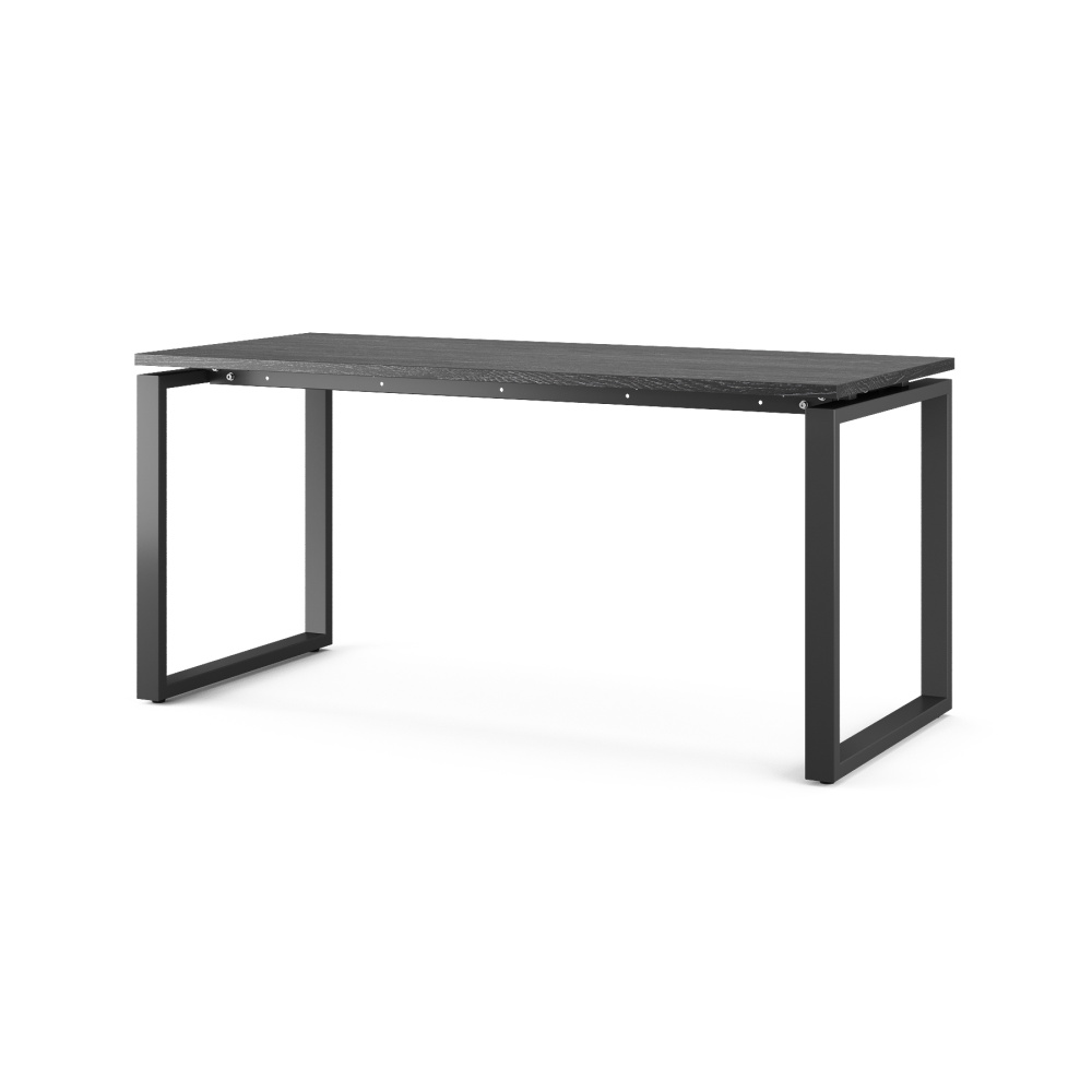 Стол офисный Kobor O1-180/80 black/wood