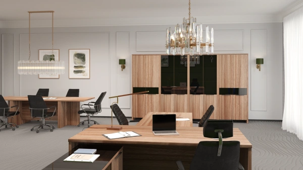 Кабинет руководителя Акцент Темный шимо Кабинет руководителя Акцент Темный шимо