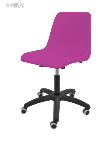 Кресло Vicenza SW на черной крестовине Somalia фиолетовый