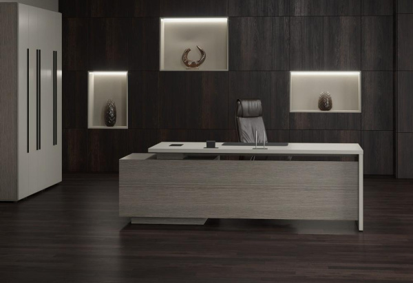 Кабинет руководителя VELION Аметист / Дуб сильвер