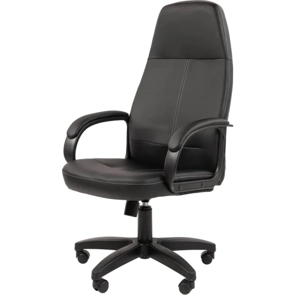 Кресло ТП 674 экокожа,черный,пластик