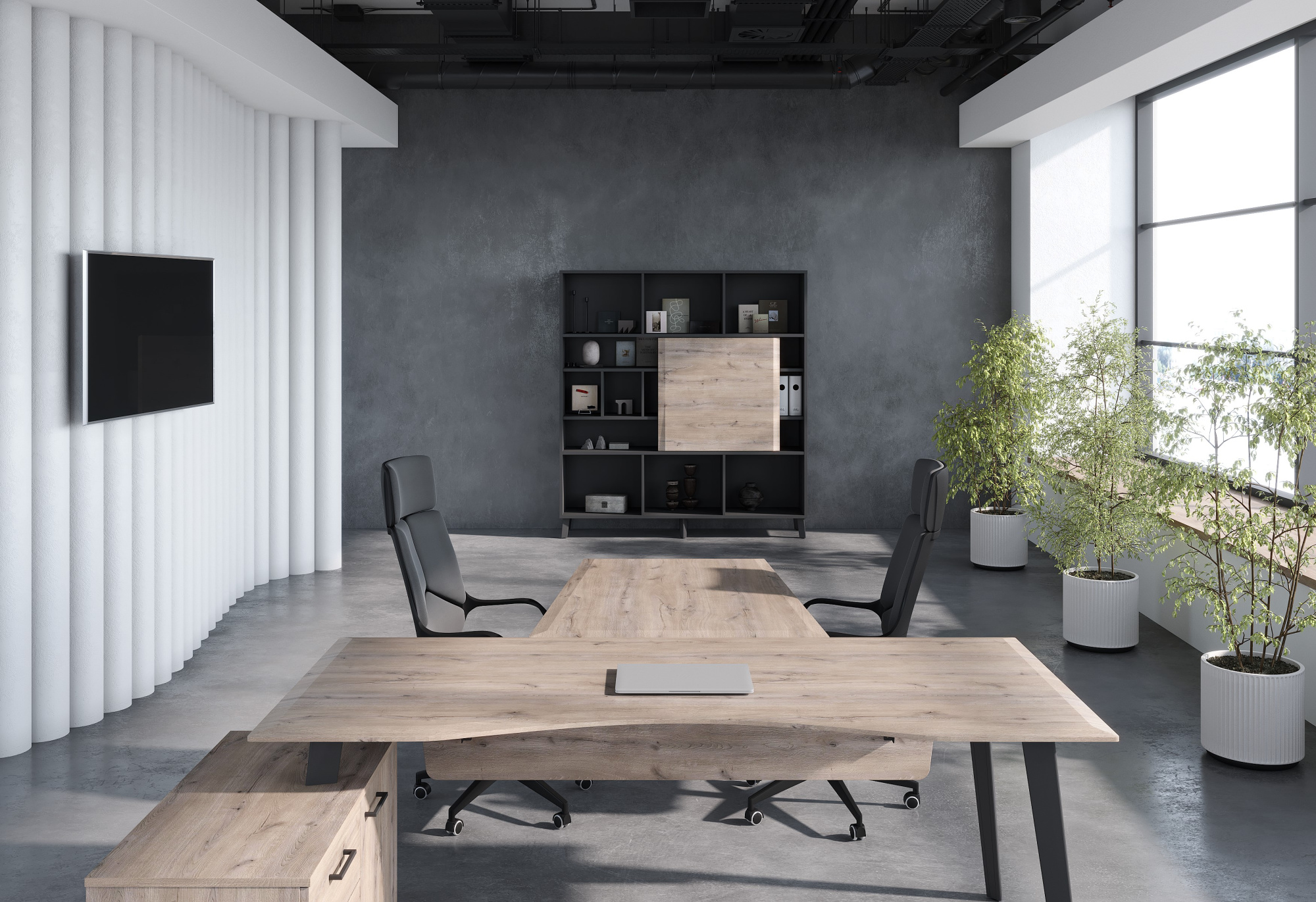 Кабинет руководителя JAY дуб каньон Кабинет руководителя JAY дуб каньон