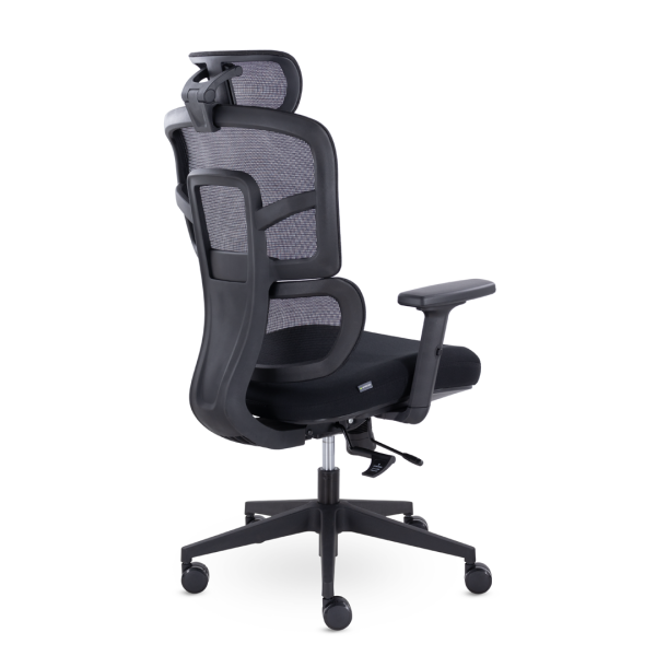 Кресло Комфорт UTFC Киото М-250 черный пластик (черный)