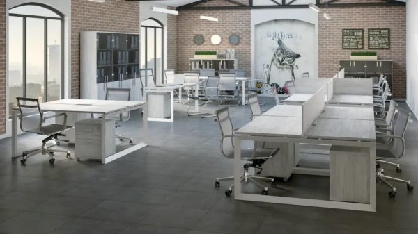 Кабинет руководителя Аргентум-МП Дуб сафари/Белый