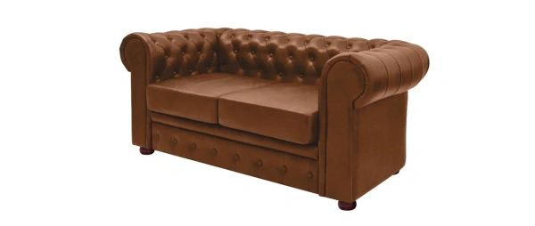 Диван двухместный с подлокотниками Честер