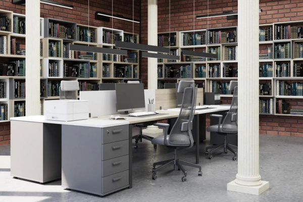 Мебель для персонала Смарт Белый