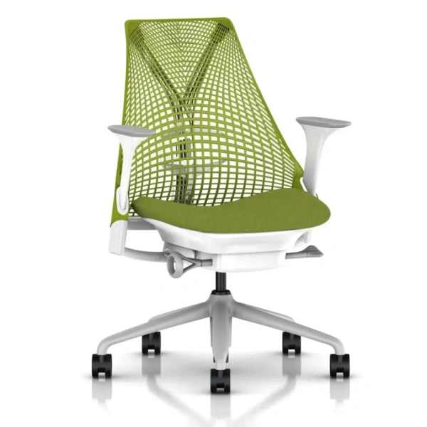 Кресло Herman Miller Sayl, Green Apple / Fog