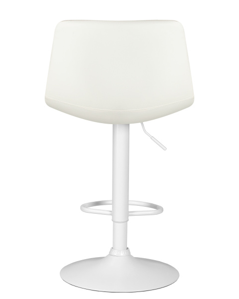 Стул барный DOBRIN TAILOR WHITE (белый PU)