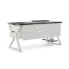 Стол офисный Kobor W-160/80 white/wood