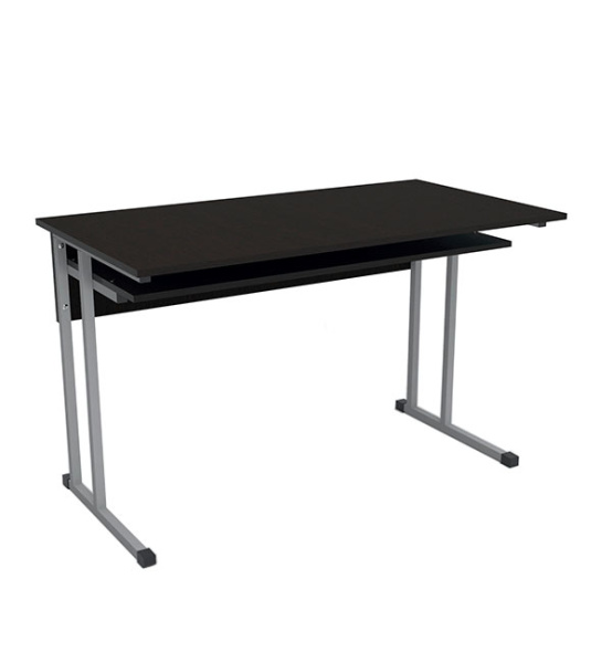 Стол классический аудиторный на металлокаркасе СтЛ80 венге