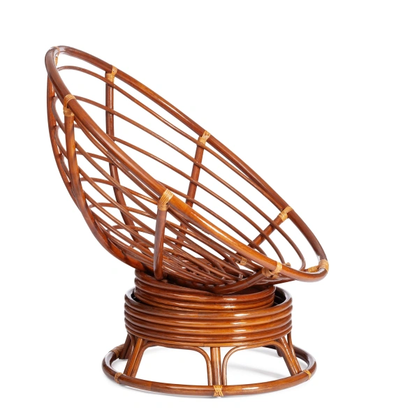 Кресло-качалка PAPASAN/ПАПАСАН w 23/01 B /без подушки/ 115х78х104 см, Pecan (орех) Кресло-качалка PAPASAN/ПАПАСАН w 23/01 B /без подушки/ 115х78х104 см, Pecan (орех)