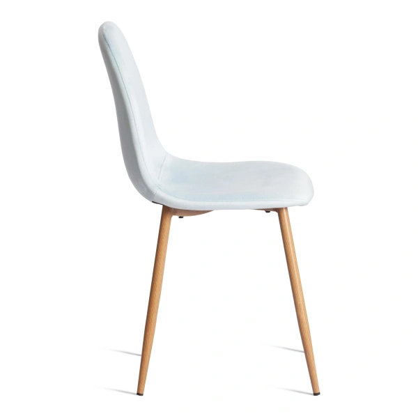Стул BREEZE (mod. 4724) Велюр/металл , 44 х 53 х 87 см, Aquamarine (аквамарин) HLR16 / натуральный Стул BREEZE (mod. 4724) Велюр/металл , 44 х 53 х 87 см, Aquamarine (аквамарин) HLR16 / натуральный