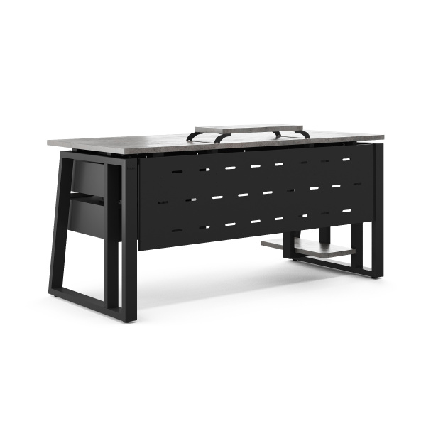 Стол компьютерный Kobor KTS2-80/60 black/chicago Стол компьютерный Kobor KTS2-80/60 black/chicago