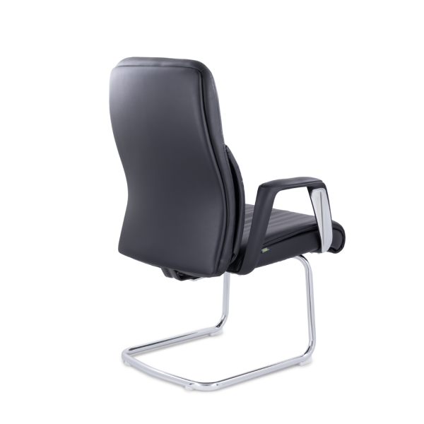 Кресло для руководителя UTFC Онтарио М-405 Н/п пластик/хром (черный)