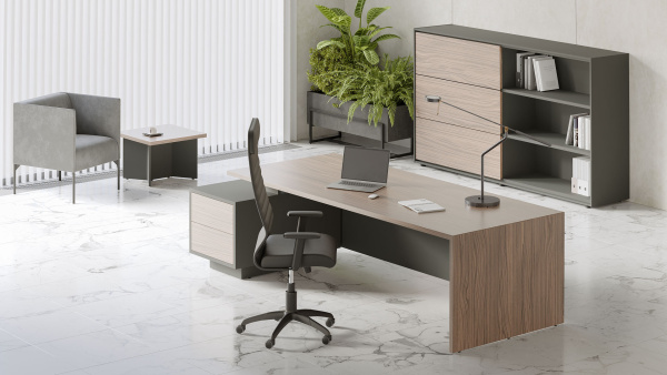 DLI37240223 Dali Креденция 90x41x80 орех сахара антрацит