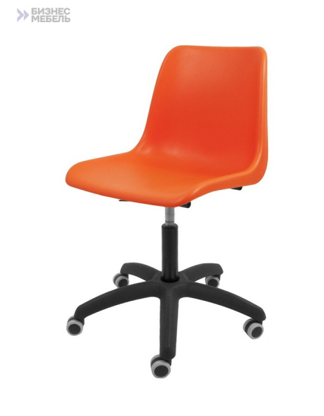 Кресло Vicenza SW на черной крестовине Somalia оранжевый