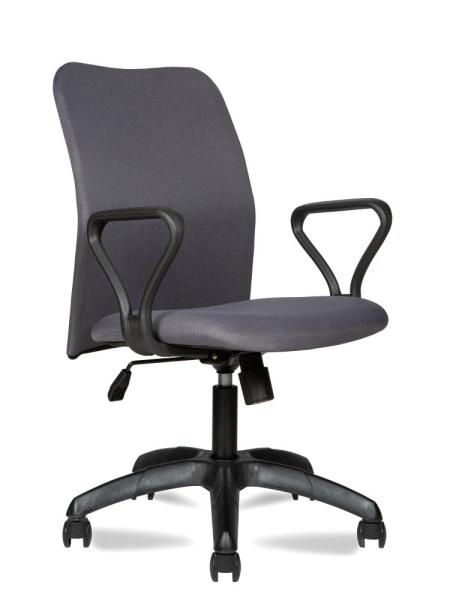 Кресло офисное Астра В эконом самба сетка черная