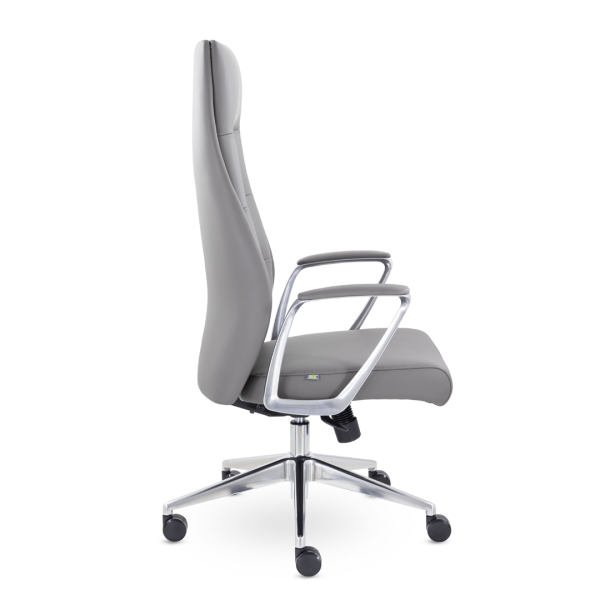 Кресло для руководителя UTFC Бремен М-123 алюминий (серый)