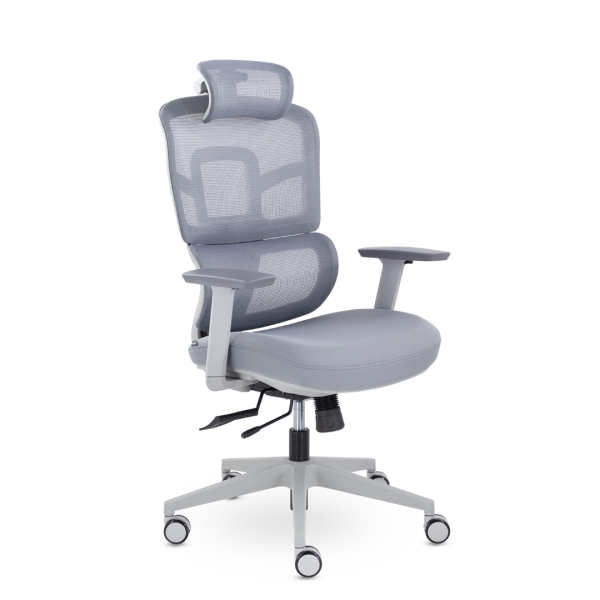 Кресло Комфорт UTFC Киото М-250 серый пластик (серый)