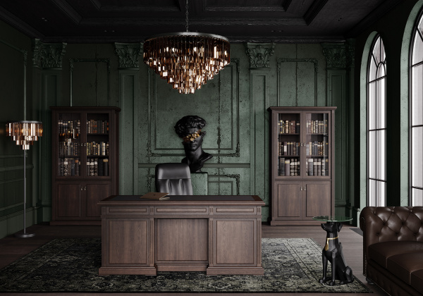 MNS2920103 Ministry Приставка подкатная 100x60x80 дуб шоколад MNS2920103 Ministry Приставка подкатная 100x60x80 дуб шоколад