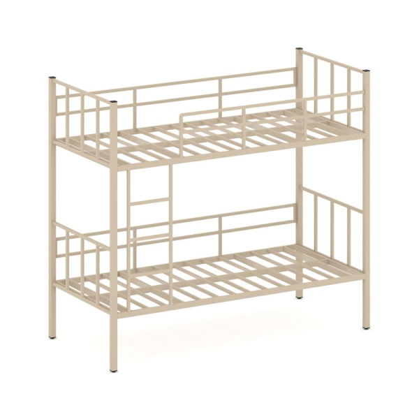 Overnight Кровать 2-х ярусная ON.MK2-002 Металл Капучино 2075*950*1850 Overnight Кровать 2-х ярусная ON.MK2-002 Металл Капучино 2075*950*1850