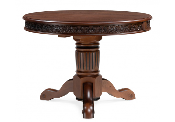 Стол деревянный Коул орех с коричневой патиной Стол деревянный Коул орех с коричневой патиной