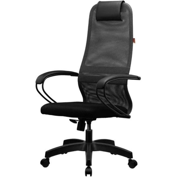 Кресло МТ_Easy Chair/SU-B-8/подл.130/осн.001 серый/черный Кресло МТ_Easy Chair/SU-B-8/подл.130/осн.001 серый/черный
